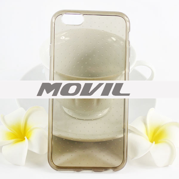 NP-1860 Transparente tpu funda para iPhone  6-13